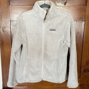Columbia Fuzzy Zipper Jacket